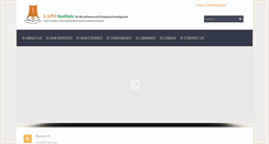Desktop Screenshot of lapoinstitute.org